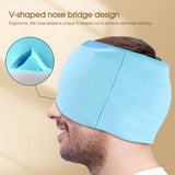 Migraine Relief Ice Head Wrap Headache Hat Hot Cold Therapy Gel Cap Eye Mask