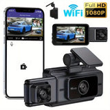 1080P Car Dash Camera Video DVR Recorder Front and Rear Night Vision Dual Cam