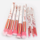 Professional Makeup Brush Set Foundation Blusher Cosmetic Make-up Brushes 10pcs