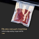 100pcs Vacuum Sealer Bags Precut Food Storage Saver Heat Seal Cryovac