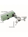 Outdoor Portable Folding Gas Stove With Carrying Case Windproof Camping Burner