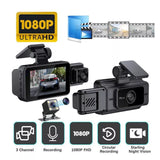 1080P Car Dash Camera Video DVR Recorder Front and Rear Night Vision Dual Cam