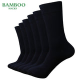 6X MENS BAMBOO Fiber WORK SOCKS Odor Soft Cushion Resistant Bulk Natural Healthy