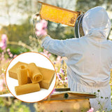 30Pcs Honeycomb Foundation Bee Hive Wax Frames Waxing Beekeeping Equipment Sheet