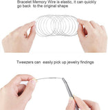 1000/1010PCS Jewellery Making Kit Wire Findings Pliers Starter Earring DIY Tool