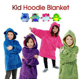 Kid Blanket Hoodie With Hooded Ultra Plush Sweatshirt Fleece Warm Soft