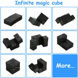 Fidget Infinity Cube Sensory Autism Anxiety Stress Relief Toys Magic Puzzle ADHD