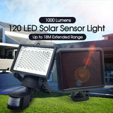 120 LED Solar Powered Motion Sensor Flood Light
