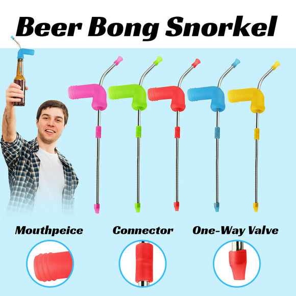 Beer Funnel Snorkel Drinking Straw Games Hens Bucks House Party Entertainment