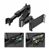 Car Back Seat Headrest Long Mount Extendable Universal Holder iPad Tablet Rotate