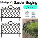 2x Fence Maintenance Plastic Garden Edging Plant Flower Border edging NEW