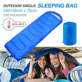 Sleeping Bag Bags Single Camping Hiking Tent Winter 210x75cm