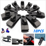 10PCS Awning Tarp Tent Clips Canvas Clamps Heavy Duty Camping Survival Grip Tool
