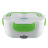 Portable Electric Heated Car Plug Heating Lunch Box Bento Food Warmer 12-24V
