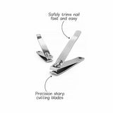 3Pcs Heavy Duty Professional Toe Nail Cutter Clipper Nippers Chiropody