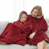 Blanket Sweatshirt Hoodie Ultra Plush Soft&Warm Blanket Hoodie