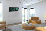 Digital Large Big Jumbo LED Wall Desk Alarm Clock With Calendar Temperature