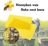 30Pcs Honeycomb Foundation Bee Hive Wax Frames Waxing Beekeeping Equipment Sheet