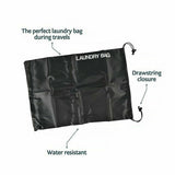Travel Pouch Waterproof Laundry Shoe Portable Tote Drawstring Storage Bag