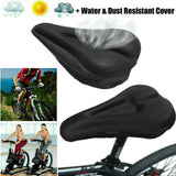 3D Bike EXTRA Comfort Soft Gel Pad Comfy Cushion Saddle Seat Cover Bicycle Cycle