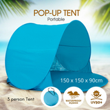 Pop Up Camping Beach Tent Portable Hiking Sun Shade Shelter Fishing