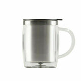 Insulated Stainless Steel Coffee Mug with Lid Double Wall Camping Travel Mug