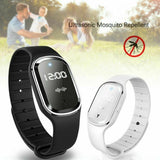 Ultrasonic Anti-Mosquito Repellent Bracelet Bug Insect Repeller Wrist Watch