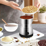 Electric Coffee Grinder Grinding Milling Bean Nut Spice Matte Blender 220V