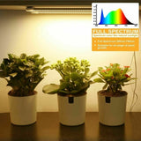 10W 48LED Grow Light Tube Strip Full Spectrum Lamp for Indoor Plants Flower Veg