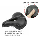 Road MTB Mountain Bike Bicycle Seat Soft Padded Cushion Saddle Spring Cover