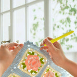 31pcs Crochet Hooks Kit Yarn Knitting Needles Sewing Tools Grip Set With Bag