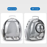 Cat Dog Breathable Pet Carrier Bag Outdoor Travel Transparent Space Backpack