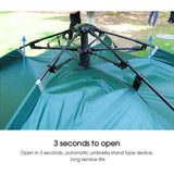 Waterproof Automatic Quick Open Camping Tent Outdoor 3-4 Persons UV protection