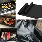 BBQ Grill Mat Reusable Bake Sheet Resistant Teflon Party Meat Barbecue Non-Stick