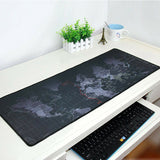 30x80cm World Map Mousepad Mouse Pad Mat Gaming Laptop Computer