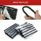 67PCS 4WD Tyre Puncture Repair Recovery Kit Heavy Duty Offroad Plug Tubeless