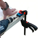 15° Pocket Hole Screw Jig Dowel Drill Set Wood Tool kit Angle Hole Locator