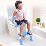 Kids Toilet Ladder Baby Toddler Training Toilet Step Potty Seat Non Slip Trainer