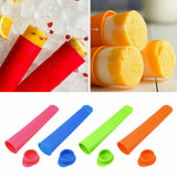 8pcs Silicone Ice Block Moulds/Ice Cream Molds/Icy Pole Jelly Pop Popsicle Maker