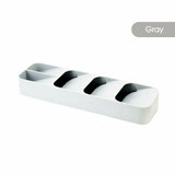 Cutlery Spoon Tray Insert Utensil Divider Organizer Kitchen Drawer Compact S4