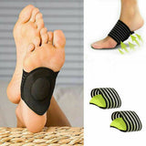 1/2pair Foot Heel Pain Relief Plantar Fasciitis Insole Pads & Arch Support Shoes