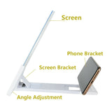 14" Folding Screen Magnifier 3D Amplifier Stand Mobile Phone Adjustable HD Video