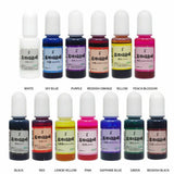 13 Bottles Epoxy UV Resin Colouring Dye Colorant Resin Pigment Art Craft DIY