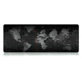 30x80cm World Map Mousepad Mouse Pad Mat Gaming Laptop Computer