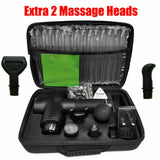 POWERFUL LCD Massage Gun 6 Heads Percussion Vibration Muscle Therapy Deep Tissue