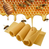 30Pcs Honeycomb Foundation Bee Hive Wax Frames Waxing Beekeeping Equipment Sheet