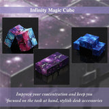 Fidget Infinity Cube Sensory Autism Anxiety Stress Relief Toys Magic Puzzle ADHD