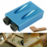 15° Pocket Hole Screw Jig Dowel Drill Set Wood Tool kit Angle Hole Locator