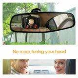 Baby Car Seat Mirror View Back Safety Rear Ward Facing Care Child Baby Mirror