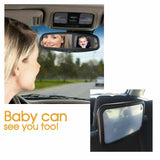 Baby Car Seat Mirror View Back Safety Rear Ward Facing Care Child Baby Mirror